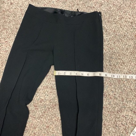 L.A.M.B. Stretch Dress Pants | Seam Detail Down Front Leg, Reverse Tuxedo Effect - Picture 12 of 12